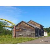 Exterior of old starch factory