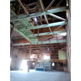 Inside of old starch factory