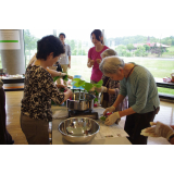 Boil the collected grass in a pot