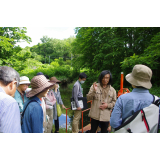 植物・産業遺産見学会「有島記念館周辺の植物観察と有島灌漑溝を歩く」