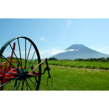 ニセコ町のすばらしい景観（羊蹄山）