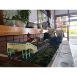 ニセコ駅ジオラマ