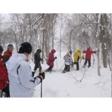 雪鞋漫步，環保工場